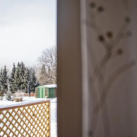 شقة Idylka - Nova Se Zahradou Loučná nad Desnou